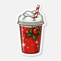 Christmas drink milkshake food cup. AI generated Image by rawpixel.