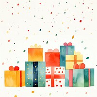 Christmas gift boxs paper backgrounds celebration. AI generated Image by rawpixel.