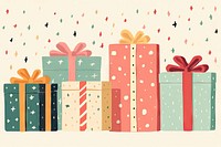 Christmas gift boxs backgrounds paper celebration. AI generated Image by rawpixel.