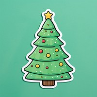Christmas tree christmas green green background. AI generated Image by rawpixel.