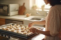 Appliance kitchen cooking cookie. AI generated Image by rawpixel.
