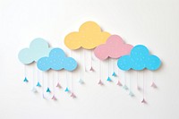 Cloud paper creativity decoration. AI generated Image by rawpixel.