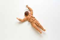 Astronaut toy white background representation. AI generated Image by rawpixel.