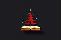 Book christmas publication illuminated. AI generated Image by rawpixel.