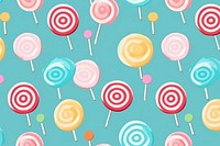 Lollipop confectionery pattern candy. AI generated Image by rawpixel.