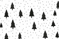 Christmas tree backgrounds pattern winter. AI generated Image by rawpixel.