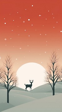 Christmas Wallpaper christmas outdoors nature. AI generated Image by rawpixel.