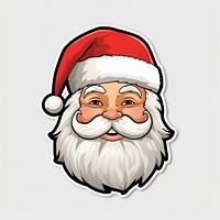Santa claus portrait sketch representation. AI generated Image by rawpixel.
