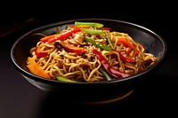 Food bowl vegetable noodle. AI generated Image by rawpixel.