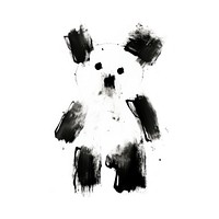 Teddy bear white white background representation. AI generated Image by rawpixel.