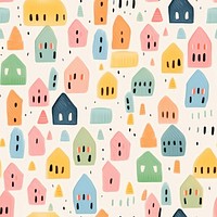 Home pattern confectionery architecture. AI generated Image by rawpixel.