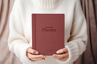 Journal planner notebook mockup psd