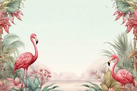 Flamingo animal bird outdoors. AI generated Image by rawpixel.