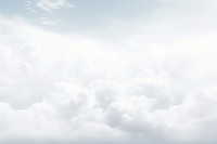 White cloudy sky outdoors nature tranquility. AI generated Image by rawpixel.
