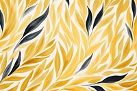 Gold leaves backgrounds abstract pattern. AI generated Image by rawpixel.