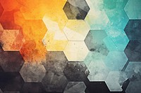 Hexagon backgrounds abstract textured. AI generated Image by rawpixel.