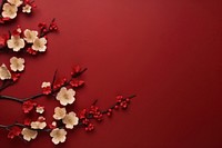 Chinese new year flower backgrounds blossom. AI generated Image by rawpixel.