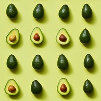 Avocado backgrounds fruit plant. AI generated Image by rawpixel.