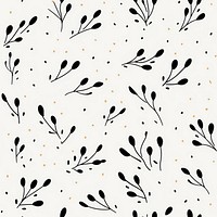 Oak leaf pattern backgrounds . AI generated Image by rawpixel.