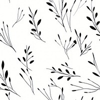 Leaf pattern backgrounds white