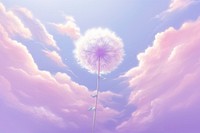 Dandelion dandelion outdoors nature. AI generated Image by rawpixel.