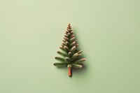 Abric cristmas tree christmas plant copy space. AI generated Image by rawpixel.