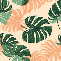 Monstera leaf pattern backgrounds outdoors. AI generated Image by rawpixel.