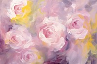 Abstract roses pattern painting backgrounds flower. 
