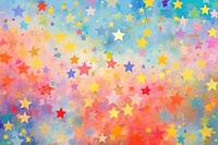 Colorful stars pattern backgrounds painting creativity. AI generated Image by rawpixel.