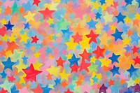 Colorful stars pattern backgrounds confetti art. AI generated Image by rawpixel.