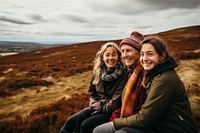 Laughing outdoors portrait nature. AI generated Image by rawpixel.
