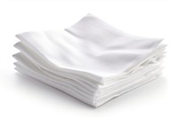 White folded cotton napkin white background simplicity wrinkled. AI generated Image by rawpixel.
