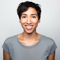 30 years old woman portrait adult smile. AI generated Image by rawpixel.
