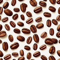 Coffee beans backgrounds pattern food. AI generated Image by rawpixel.