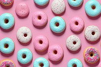 Donut backgrounds food confectionery. 