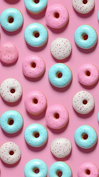 Donut backgrounds food confectionery. AI generated Image by rawpixel.