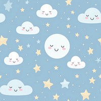 Smiling moon pattern backgrounds nature. AI generated Image by rawpixel.