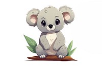 Koala animal mammal portrait. AI generated Image by rawpixel.