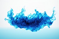 Blue fire blue splattered chandelier. AI generated Image by rawpixel.
