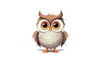 Animal owl cartoon nature. AI generated Image by rawpixel.