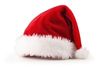 Christmas white cap white background. AI generated Image by rawpixel.