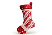 Christmas stocking gift white background. AI generated Image by rawpixel.