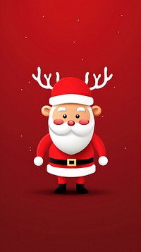 Santa christmas star red. AI generated Image by rawpixel.