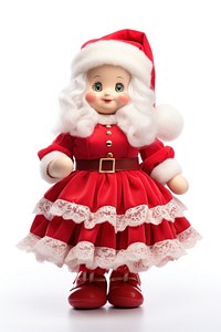 Santa claus doll baby toy. AI generated Image by rawpixel.