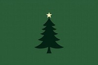 Christmas tree symbol shape green. AI generated Image by rawpixel.