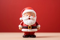 Santa claus figurine snowman toy. AI generated Image by rawpixel.
