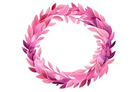 Wreath element petal white background celebration. AI generated Image by rawpixel.
