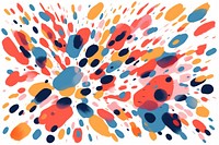 Confetti painting pattern chaos. AI generated Image by rawpixel.