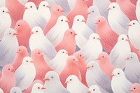 Dove pattern backgrounds animal bird. 