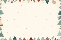 Christmas patterned border christmas backgrounds celebration. AI generated Image by rawpixel.
